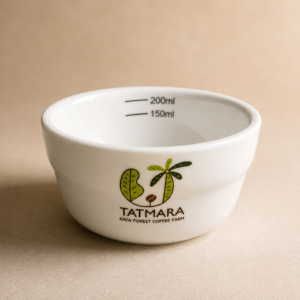 Miska do cuppingu TATMARA 150–200 ml – Biała | Cupping Bowl
